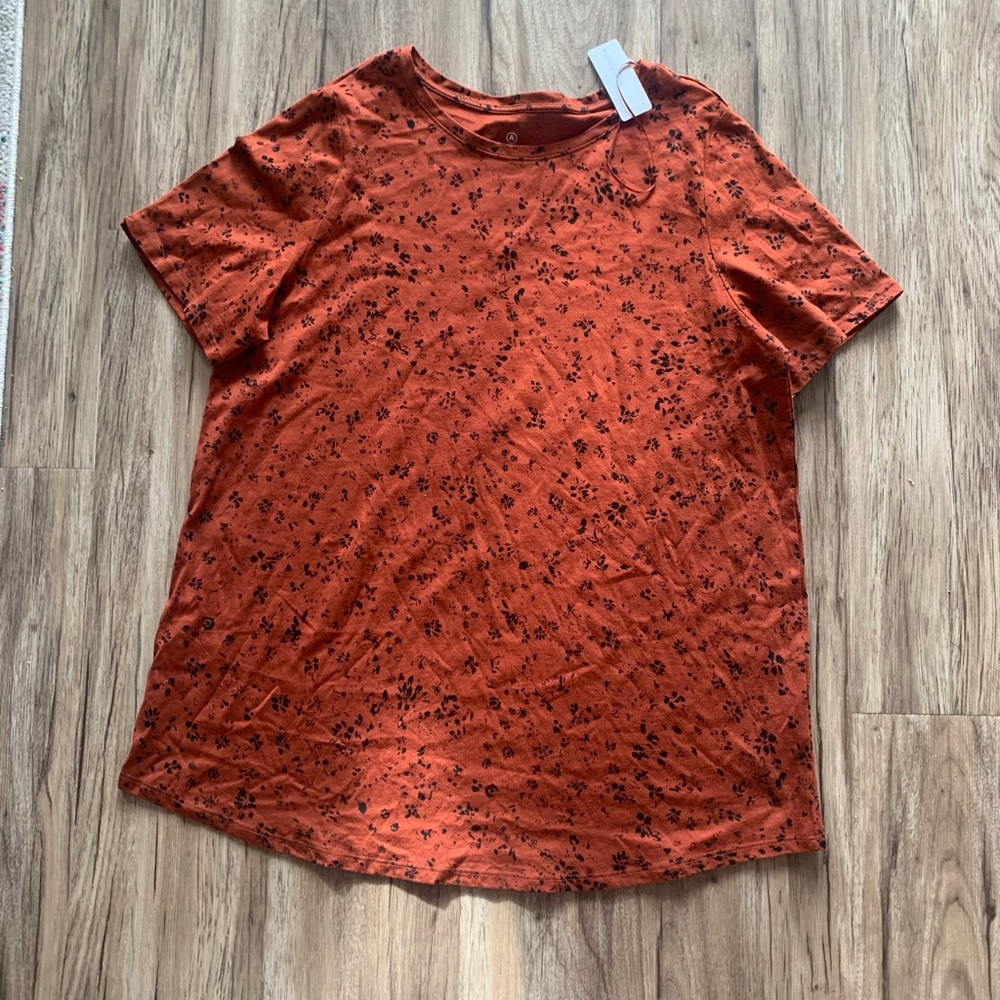 NWT addition Elle rust tee - size 1X